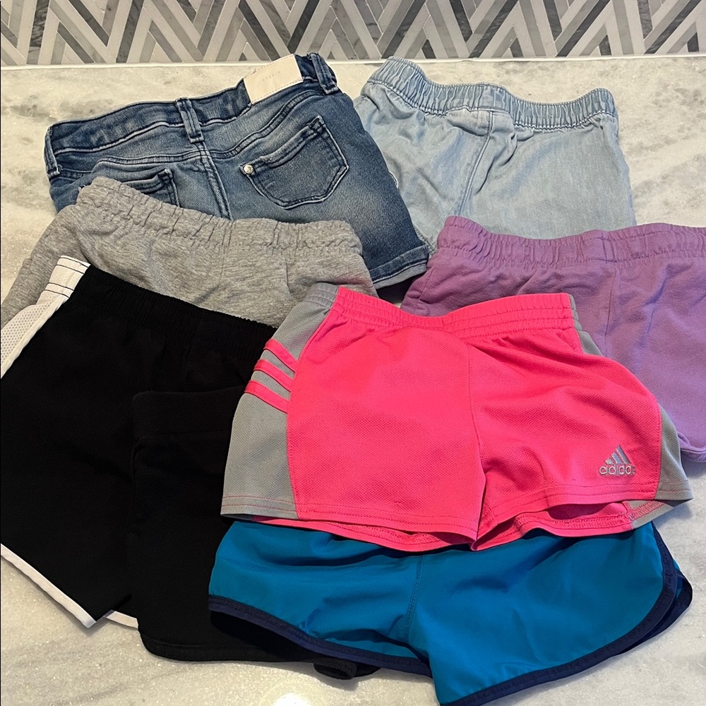 Kids Multi-Color Shorts Set - Picture 3 of 4